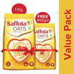 Picture of Saffola Oats, 1kg with Free Oats, 400g