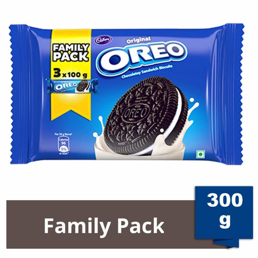 Picture of Cadbury Biscuits Vanilla Crème Biscuit Family Pack, 300 gm