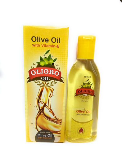 Picture of OLIGRO BODY MASSAGE OIL Olive Oil with Vitamin-E 100ml