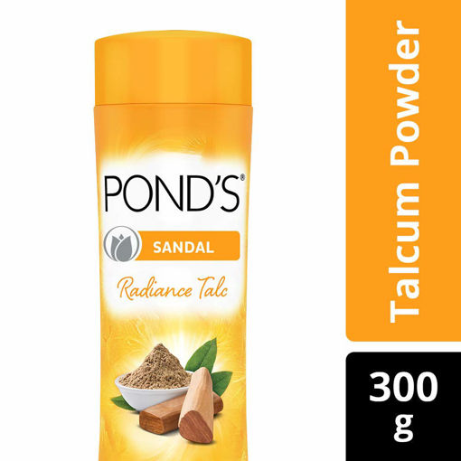 Picture of ponds sandal radiance talc, Natural Sunscreen 300g
