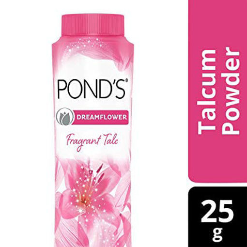 Picture of PONDS DREAMFLOWER fragrant talc Pink Lily Powder, 25g