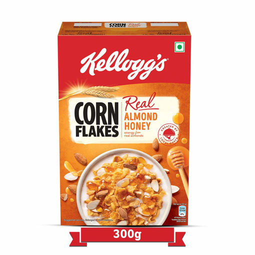 Picture of Kellogg’s Corn Flakes Real Almond and Honey 300g