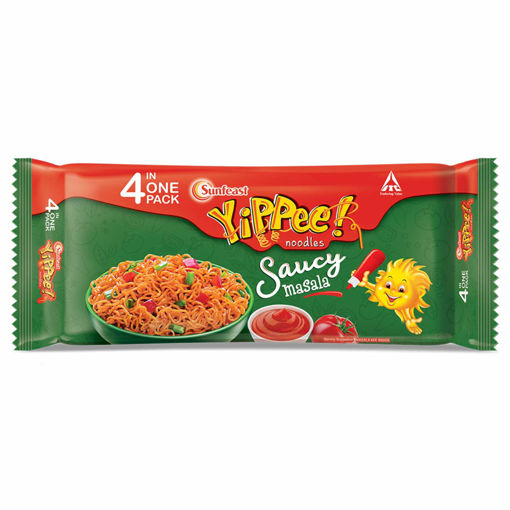 Picture of yippee saucy masala noodles, 260g