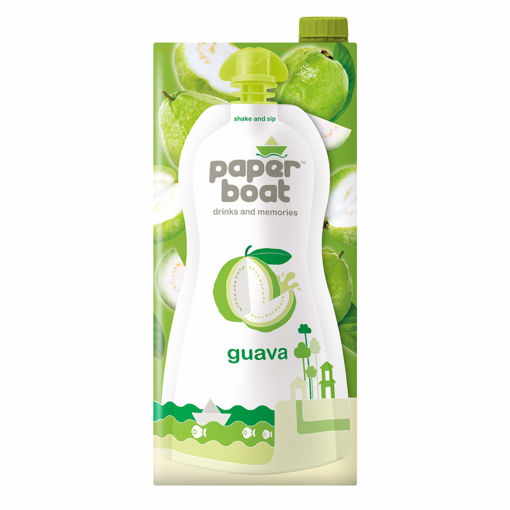 Picture of Paper Boat Guava Fruit Juice, No Preservatives and Colours 1liter
