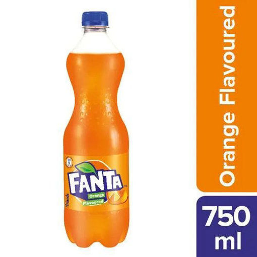 Picture of Fanta Soft Drink Orange Flavoured, 750 ml Bottle