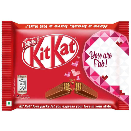 Picture of Nestle KitKat Valentines Day Pack - 4 Fingers, 37.3 g