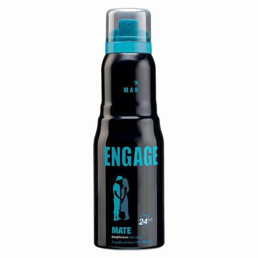 Picture of Engage Mate Deodorant For Men, Citrus and Fresh, Skin Friendly, 165 ml