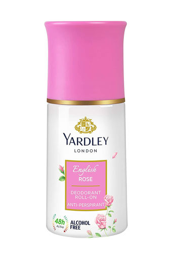 Picture of Yardley London English Rose Anti Perspirant Deodorant Roll On for Women, 50ml