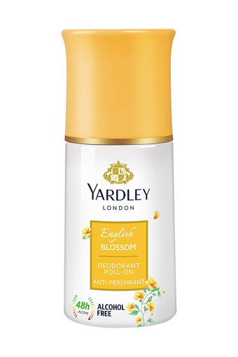 Picture of Yardley London English Blossom Anti Perspirant Deodorant Roll On for Women, 50ml