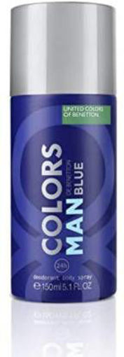 Picture of United Dreams colors man blue Deodorant Spray - For Men  (150 ml)