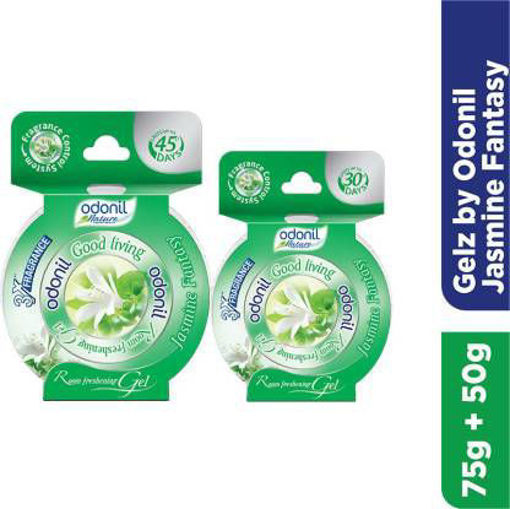 Picture of Odonil Jasmine Fantasy Blocks 75g  (50g Odonil Gel Free)
