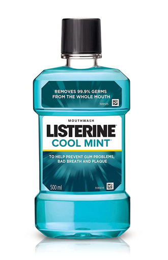 Picture of Listerine Cool Mint Mouthwash 500 ml