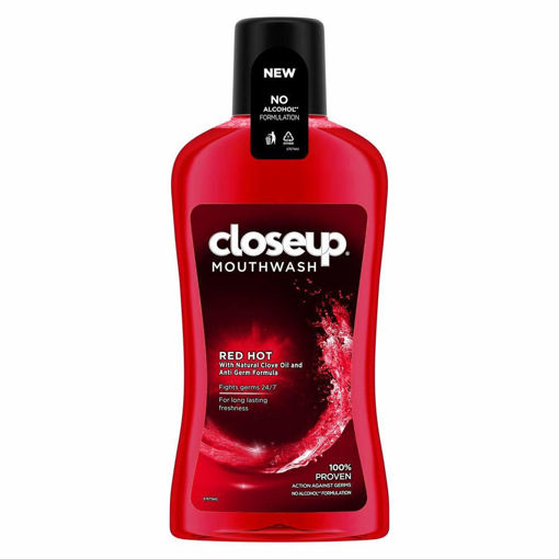Picture of Closeup Red Hot Anti Germ Mouthwash 500 ml