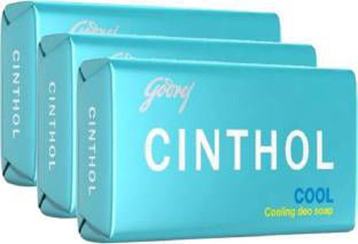 Picture of Godrej CINTHOL COOL 100 GM SOAP (PACK OF 3)  (3 x 100 g)