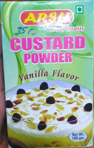 Picture of arsh custard powder vanilla flavour, 100g