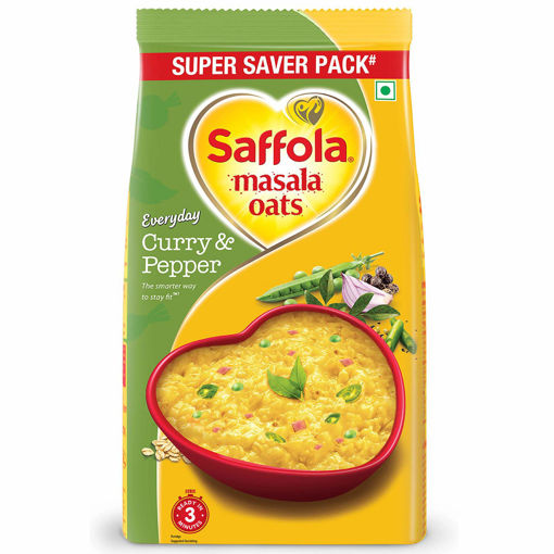 Picture of Saffola Masala Oats, Curry & Pepper, 500g