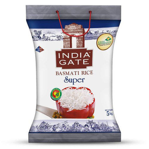 Picture of india gate super basmati rice 1kg