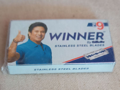 Picture of Winner By gillette stainless steel Blades Rs 8 ( 5N )