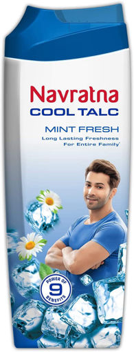 Picture of Navratna Cool Talc MINT FRESH 100g