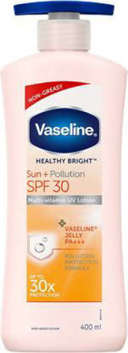 Picture of Vaseline Sun + Pollution Protection SPF 30 Body Lotion  (400 ml)