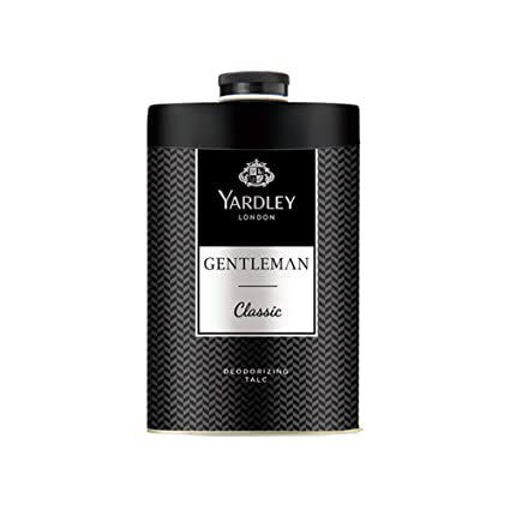Picture of yardley london  gentle men claasic deodorizing talc for men 50 gm