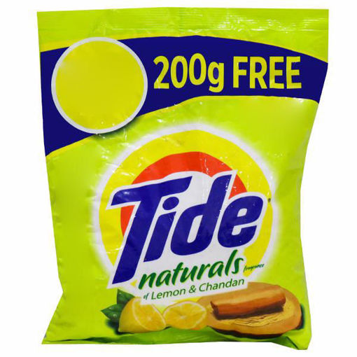 Picture of TIDE NATURALS DETERGENT POWDER 1KG( 800GM+200GM FREE)