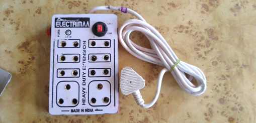 Picture of Hard board with wood heavy duty board Electrimaa 8+1 with fuse with 6 month warrnty