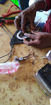 Picture of Repair light weight cloths iron press