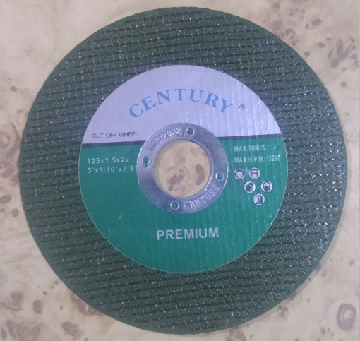 Picture of Century cut off wheel 5" inch