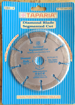 Picture of TAPARIYA Diamond Blade Segmented cut 110mm 4" inch, for Marble kota sand Stone Brick sharp fart and long cutting
