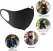 Picture of Anti Dust Mouth Mask, Unisex Black Face Mask Reusable Fashion Mask Anime Face Mask Washable Mask Reusable Mask for Cycling Camping Travel for Adults Men Women