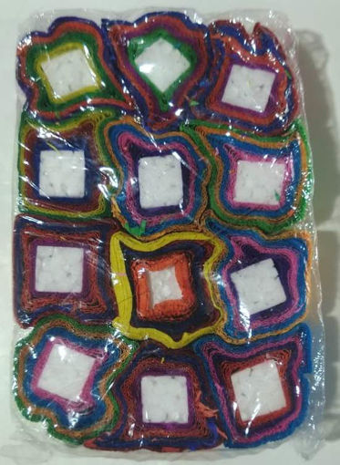 Picture of Colorful Paper Roll Ribbin, Pack Of 12pc