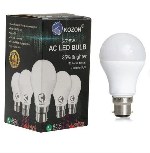 Picture of Kozon 9W LED Bulb, Cool White - 6500 K